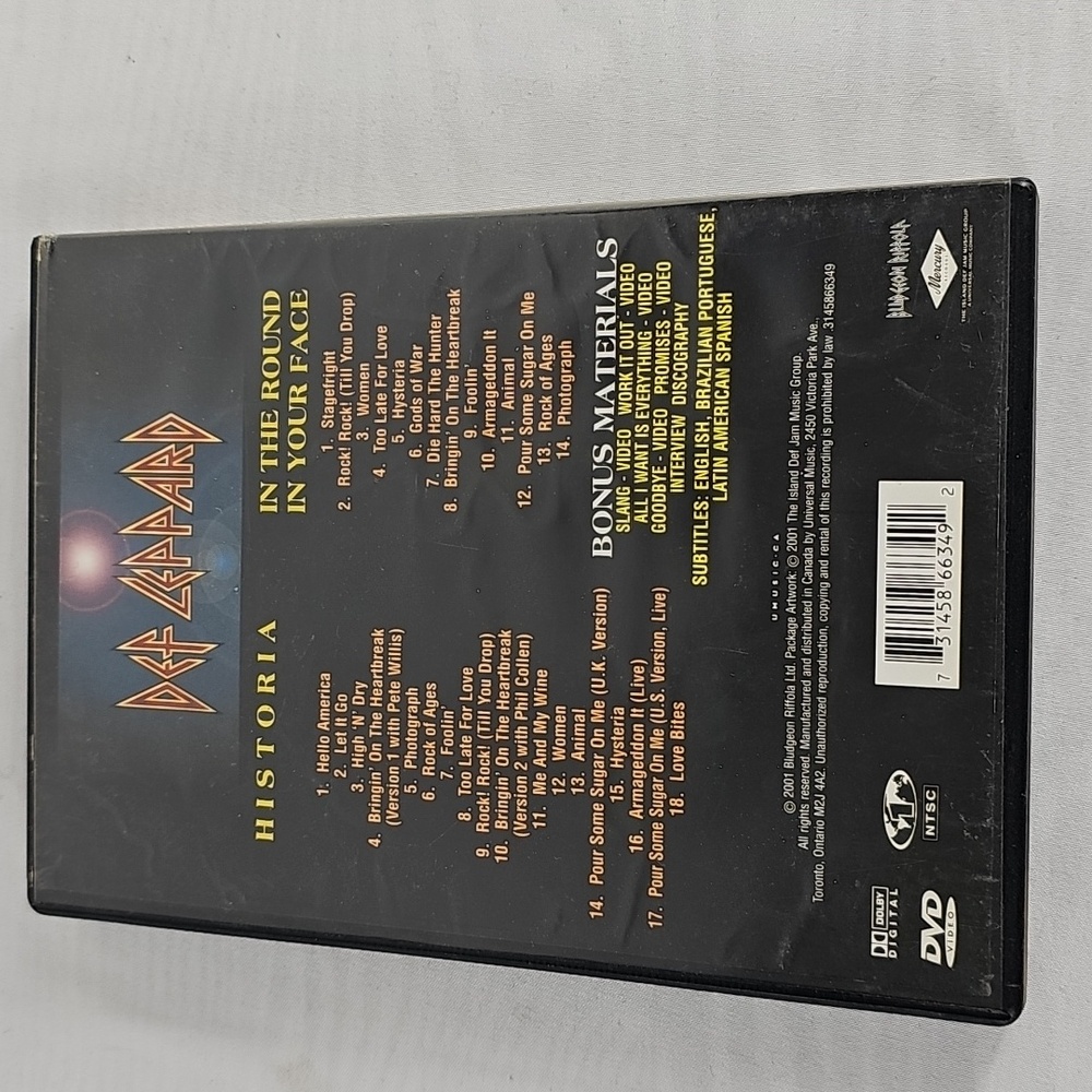 Definitely Leppard In the Round In your Face - Picture 2 of 4